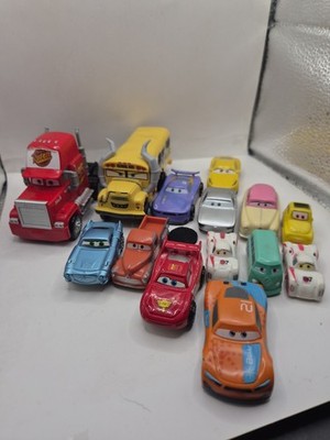 14x Disney Pixar Cars Spielzeug Autos (Plastik Cars)