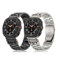 For Samsung Galaxy Watch Ultra 2025/Ultra 47mm Metal Adjustable Strap Bracelet