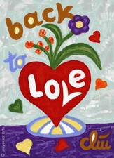 JACQUELINE DITT - Back to Love A4 PRINT by Painting Heart