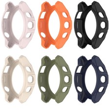 Watch Cover Housing Frame Half Wrap Protective Case for Garmin Fenix E 47mm