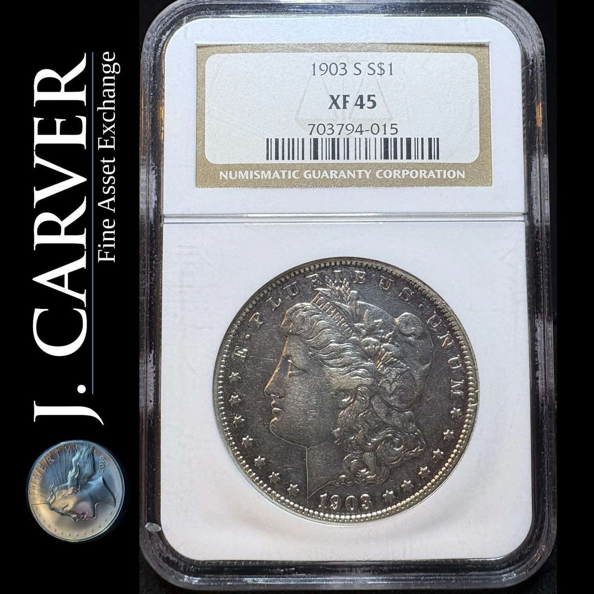 Grade XF 45 US Morgan US Dollars (1878-1921) for sale | eBay