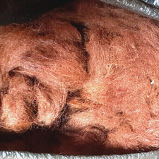 1000 gr. Alpaka-Rohwolle braun, Alpakawolle,Wolle,