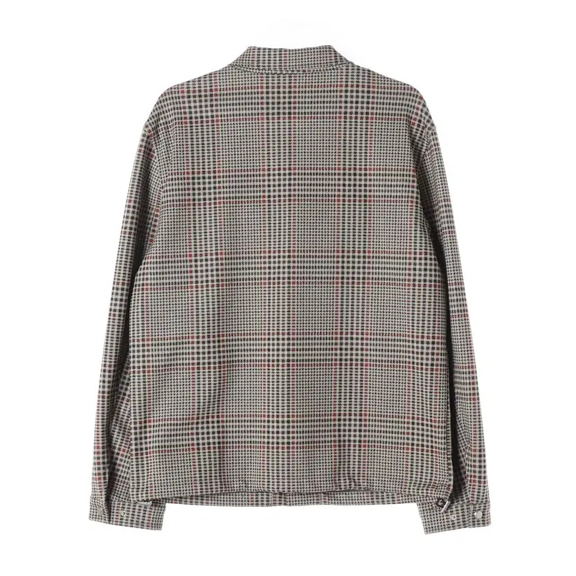 Zara Checked Pattern Snap Button Blouson Jacket - image 1