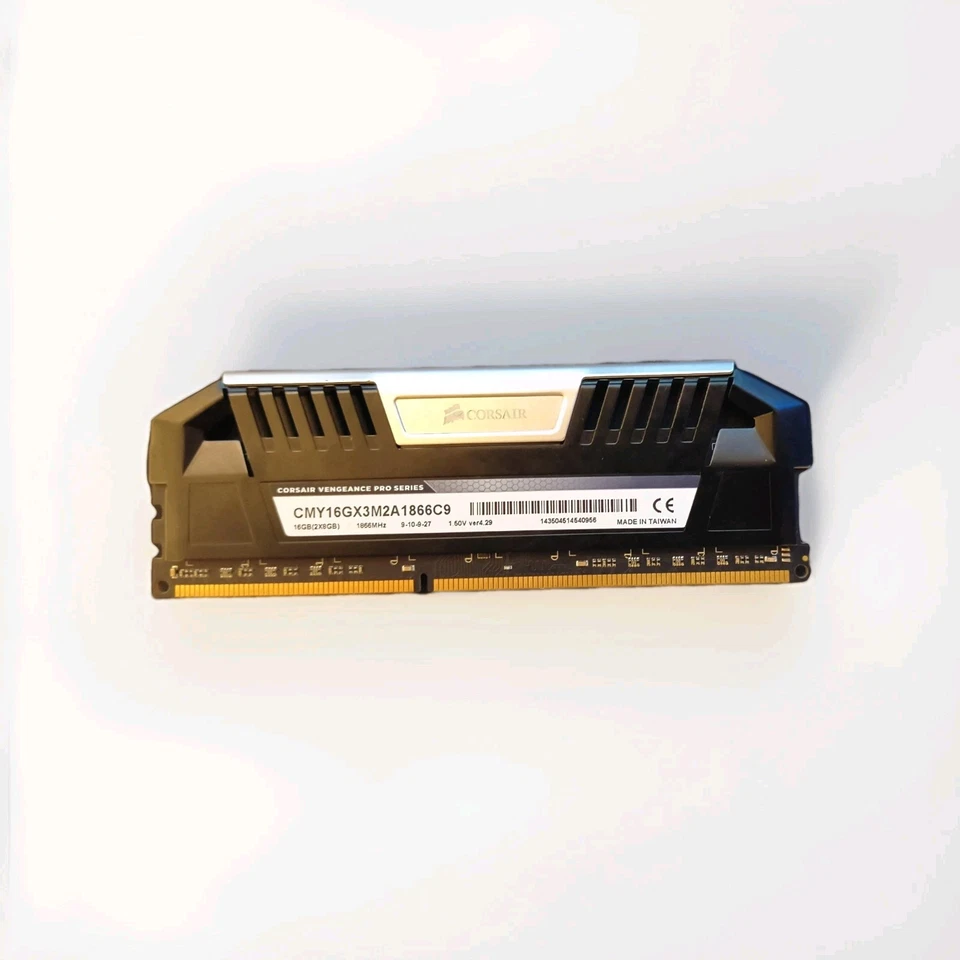 CORSAIR VENGEANCE PRO 8GB CMY16GX3M2A1866C9 DDR3 1866MHZ RAM A3-14(5) - Image 2 of 2