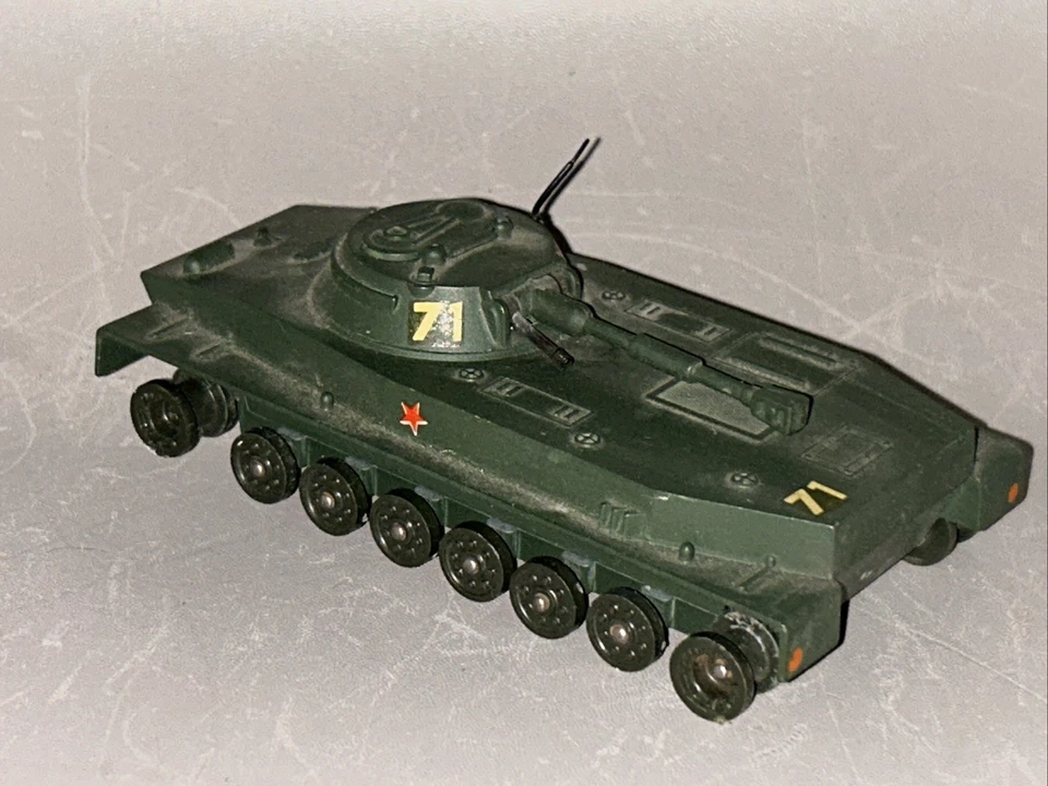 Solido Carro Armato PT 76 URSS Ref. 207 9/62 Scala 1/55 - Immagine 3 di 4