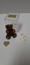 LITTLE GEM 3" BROWN TEDDY BEAR NIB