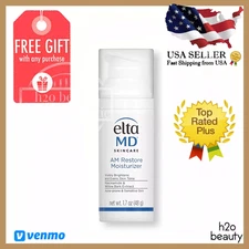Elta MD AM Restore Moisturizer Therapy all skin  1.7oz EXP 02/27  *NEW IN BOX*