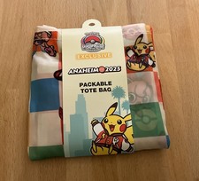 Pokemon Centre Exclusive Packable Tote Bag WC2025 New  