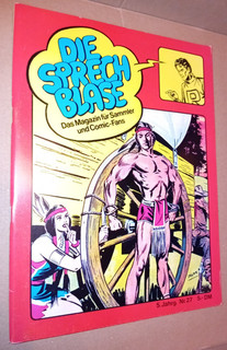 Die Sprechblase Nr.27 5. Jahrgang N. Hethke 1980 mit Beilage Commode