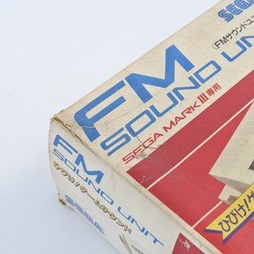 SEGA FM SOUND UNIT Boxed Tested FM-70 For SEGA Mark III JAPAN Game 0585