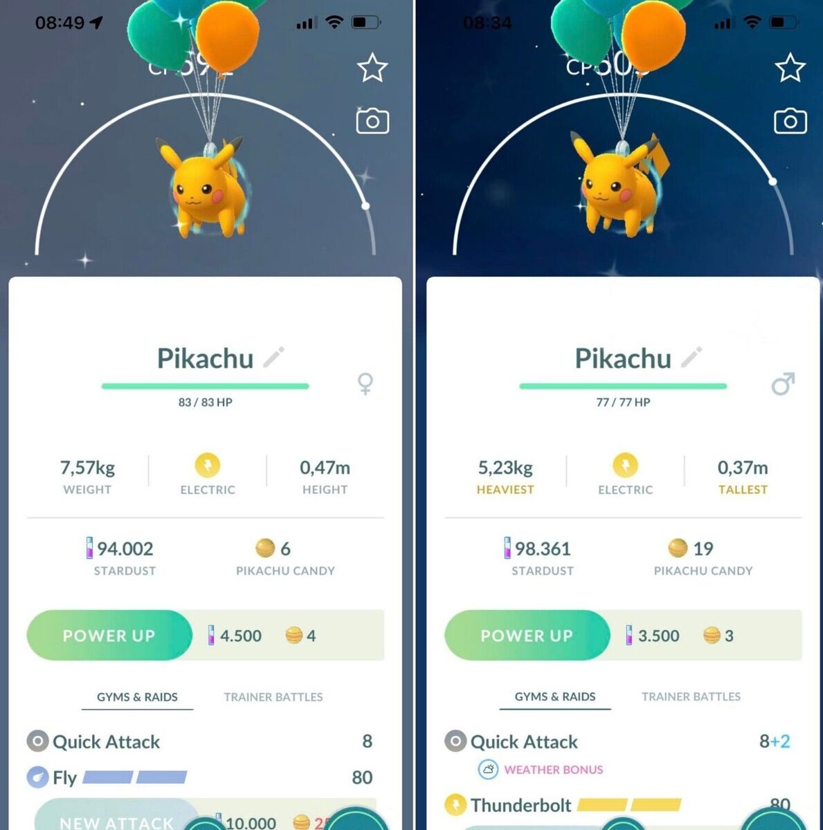 Pokémon GO Shiny Detective Pikachu – Trade 20.000 stardust (Read Describe)  - PoGoFighter