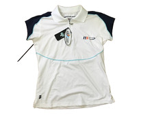 T-shirt tennis TTK donna bianca Cooltek tennis sport palestra corsa taglia M