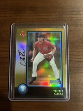 2018 Bowman Draft Chrome TRISTON CASAS /50 Gold 1998 20th Anniversary