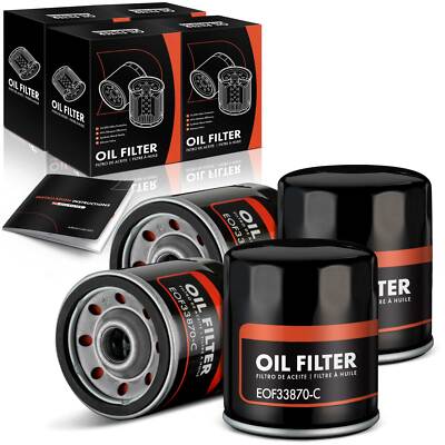 4x Engine Oil Filters for Jeep Cherokee Cadillac Pontiac Isuzu Suzuki Saab Olds