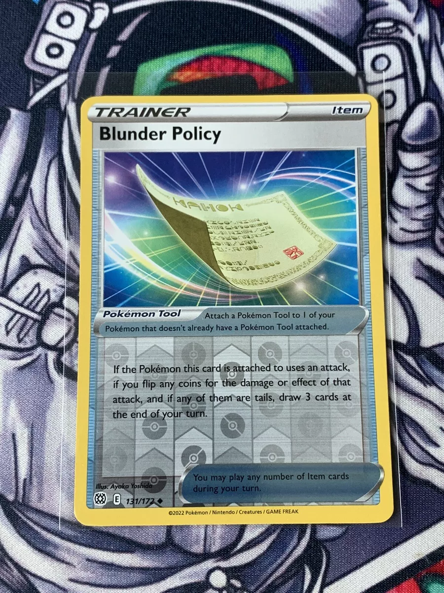 Blunder Policy Reverse - Brilliant Stars Pokémon card 131/172