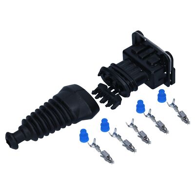 Kalitec KALI-1304B JPT Set 4-polig 0,5-1mm² KFZ Buchse Gummitülle für Auto 24V