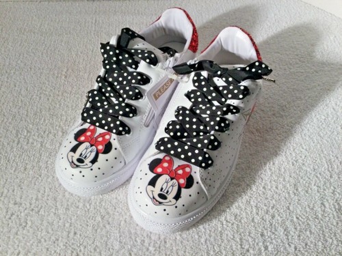 MonnaLisa Girls Minnie Mouse Shoes Made in Italy , EU 37 US 5 | eBay