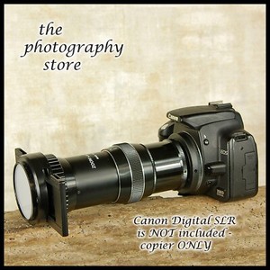 Canon EOS DSLR fit AICO Slide Duplicator - Copy 35mm Slides to Digital 66% READ