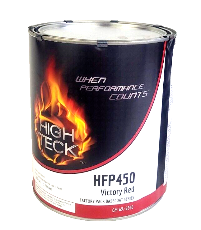 High Teck HFP 450 Victory Red Urethane Basecoat Paint Gallon GM