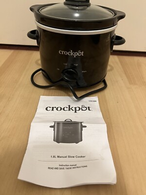 Crock-Pot 1,8 l Schongarer - Schwarz