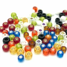 TYERS GLASS BEADS - Fly Tying Material Crafts - Midge, Small, Medium, Large NEW!