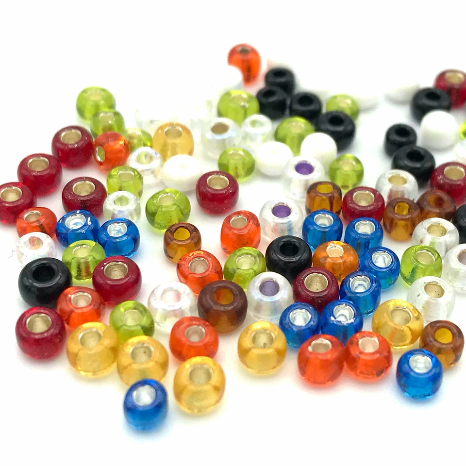 HARELINE DUBBIN, INC. TYERS GLASS BEADS - Fly Tying Material Crafts - Midge, Small, Medium, Large NEW!