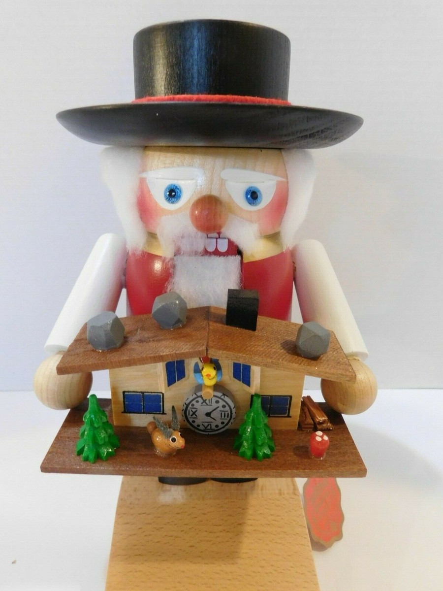 Steinbach Nutcracker Troll Black Forester Cuckoo Clock Maker