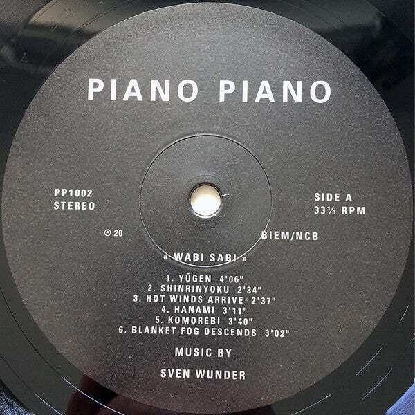 SVEN WUNDER WABI SABI 新品未使用　送料込み Sven Wunder - Wabi Sabi (LP) 7320470247051| eBay