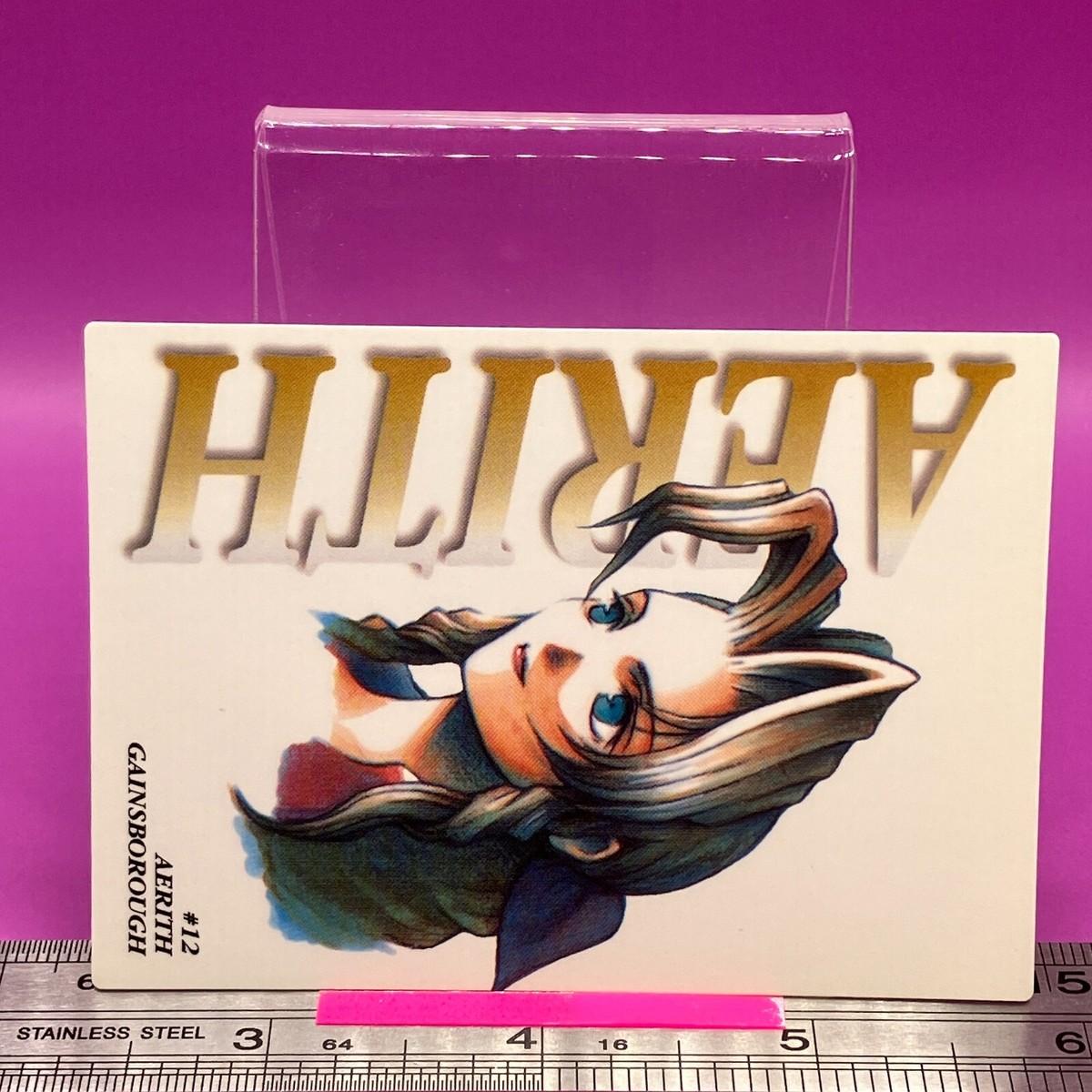 Aerith Gainsborough #12 Final Fantasy 7 FFVII Carddass Masters TCG