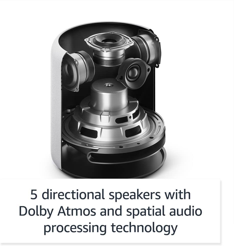 NEW Amazon Echo Studio (newest model) 3D Audio best-sounding