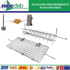 Accessori Per Girarrosto Graticola / Spiedo In Acciaio Inox Giemme Spoleto