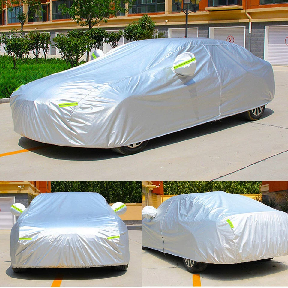 For Mitsubishi Lancer Full Car Covers Waterproof Outdoor Rain UV Dust Resistant — 第 2/4 张图片