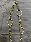Michael Dawkins Sterling Silver Starry Night Link Necklace 24"