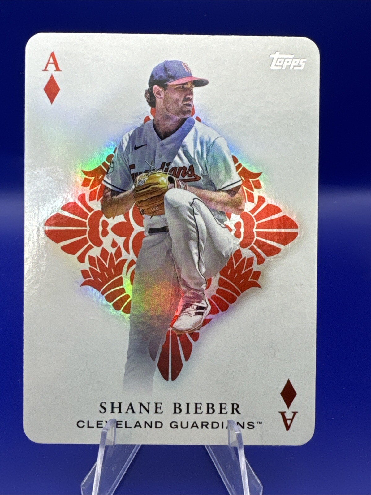 2023 Topps Shane Bieber All Aces Insert Cleveland Guardians Nmmt