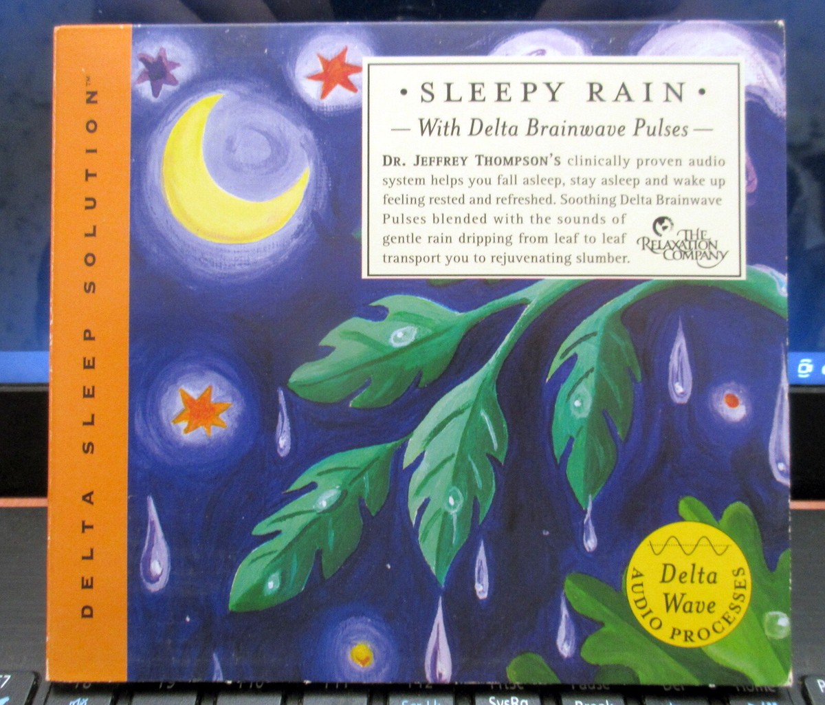Sleepy Rain with Delta Wave Brainwave Pulses
