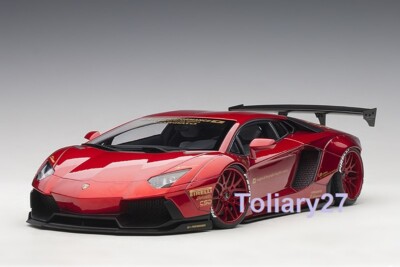1:18 AUTOart Lamborghini Aventador Liberty-Walk LB-Works 2015 rot red 79109 RAR