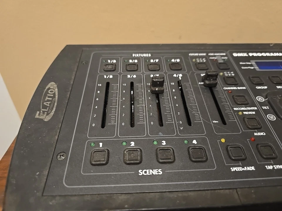 Elation Professional DMX Programmer 64-Channel Lighting Controller - For Parts - Image 2 of 4