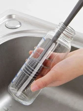 1pc 360° Silicone Cup Brush – Tea Stain Remover for Kitchen & Bathroom Use-NEW