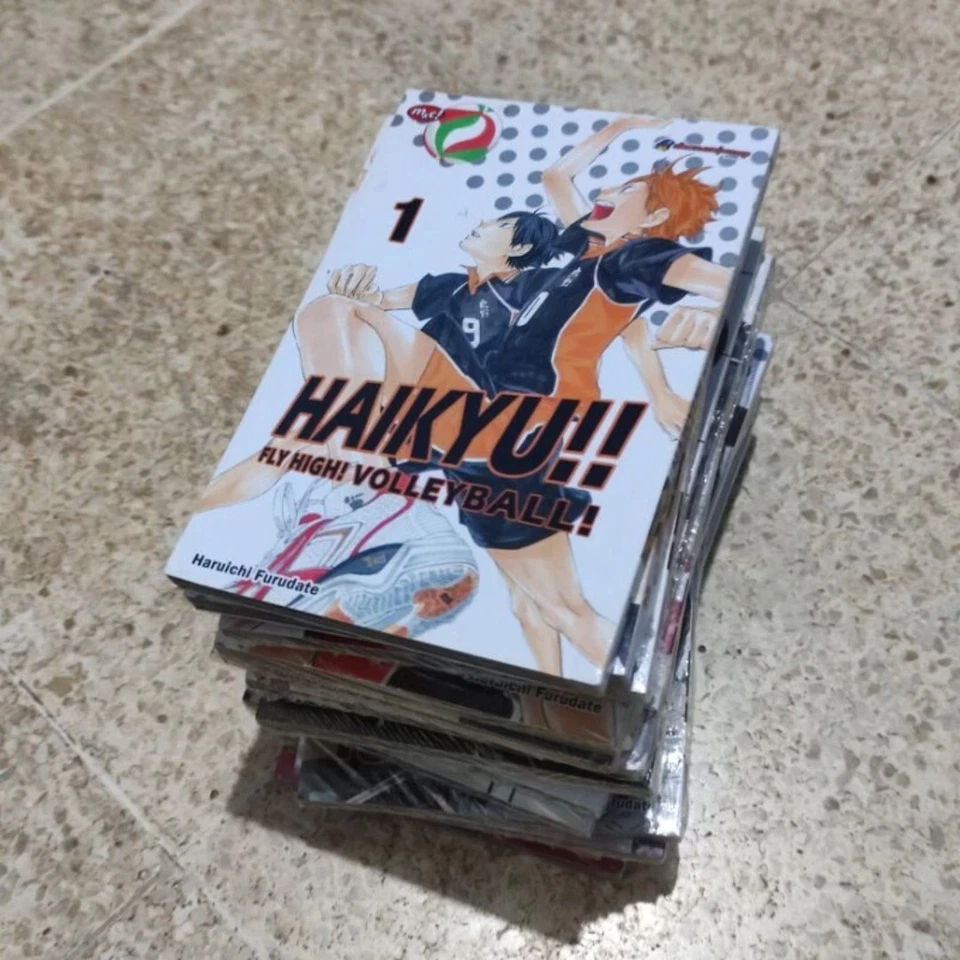 HAIKYUU Manga NUOVO Set Vol 1-45 Haikyu!! SET COMPLETO inglese di Haruichi Furudate - Immagine 2 di 4