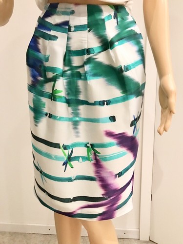 Falda de seda Hugo Boss 40 NUEVA - Imagen 2 de 5