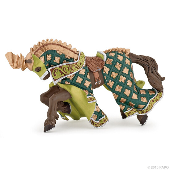 Papo 39923 Horse Of The Weapon Master Dragon 15 Cm Knight And Castles