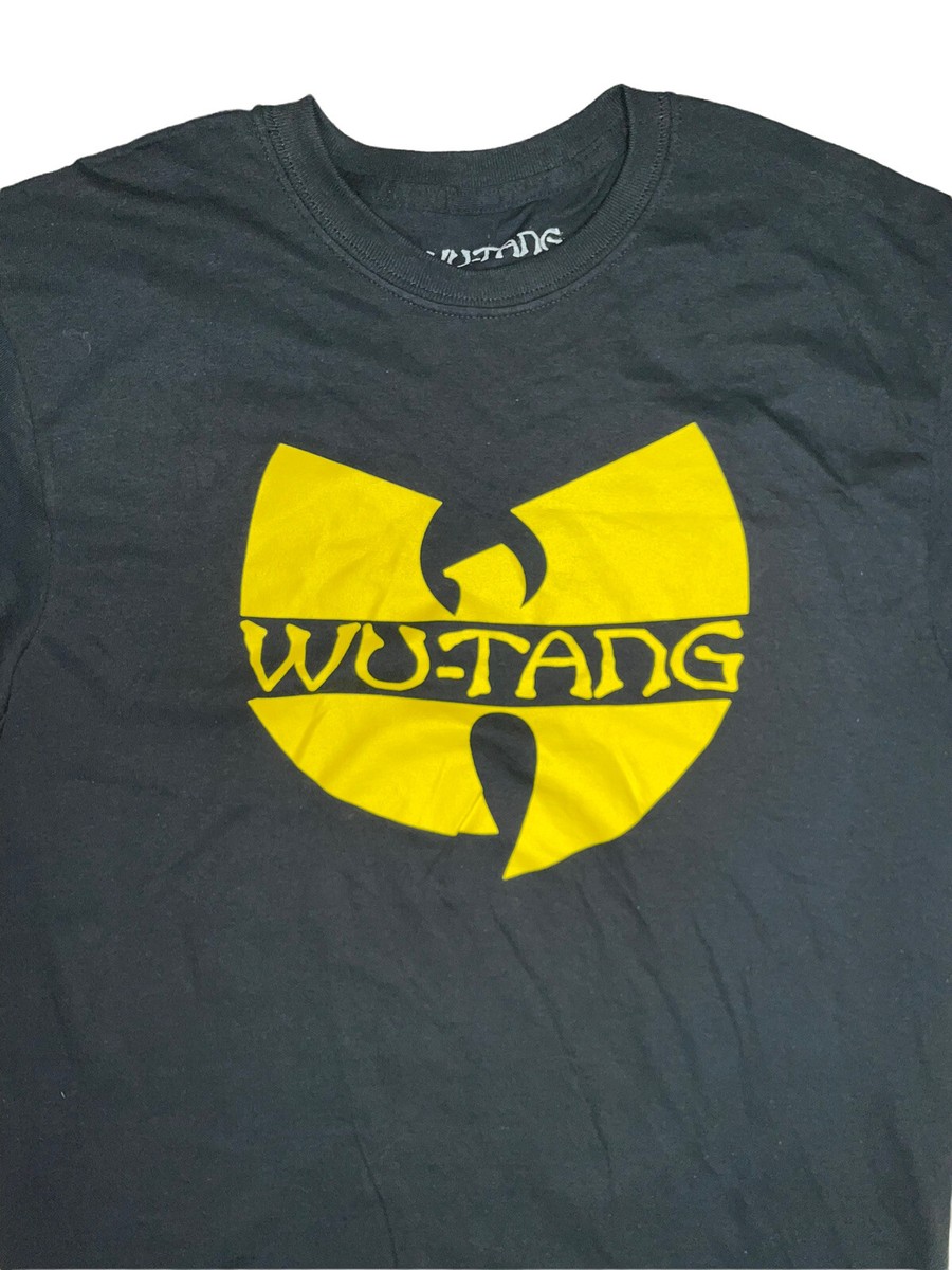 Wu-Tang Clan Logo T-Shirt Black Size M Official Merchandise Wu-Tang Clan Logo T-Shirt Black Size M Official Merchandise