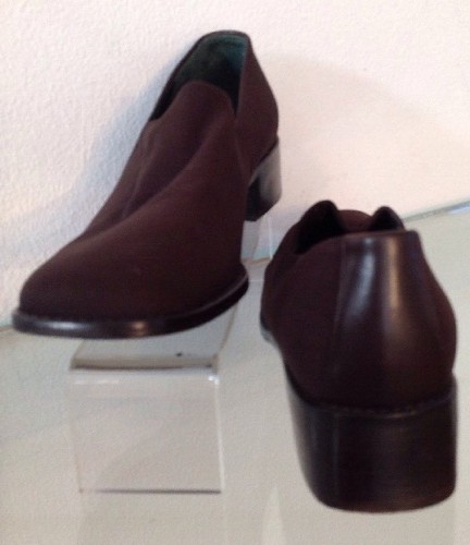 Women's 6 Brown Stretch DONALD J PLINER Heel - Picture 9 of 12