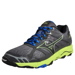 Mizuno Wave Mujin 4 G-TX Men's Gore-Tex Waterproof Trail Running Shoes Grey | eBay