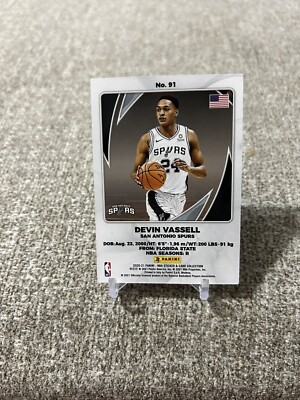 2020-21 Panini NBA Sticker & Card Collection #91 Devin Vassell