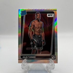 2022 Panini Donruss Optic UFC Rated Holo Prizm Jalin Turner #114 Rookie RC *SEE