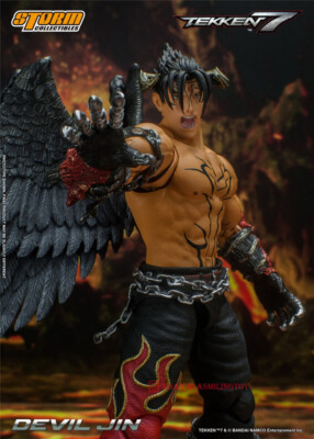 Storm Collectibles鉄拳TEKKENデビル仁 Devil Jin Amazon.com: Storm Collectibles - Tekken 7 - Devil Jin, 1/12 Action