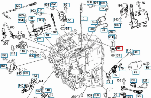 0009052706 Pressure sensor For Mercedes-Benz NEW - Picture 7 of 7