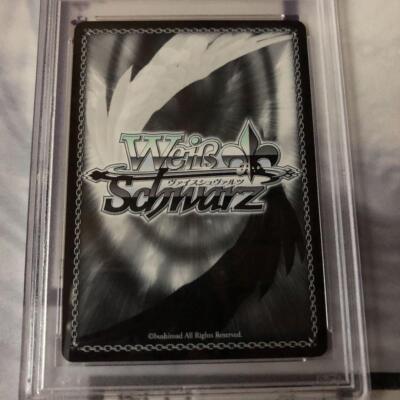 ヴァイスシュヴァルツ　運命への抗い　エレン　PSA10 Weiss Schwarz Destiny Ellen SP PSA10 sign card Attack on Titan