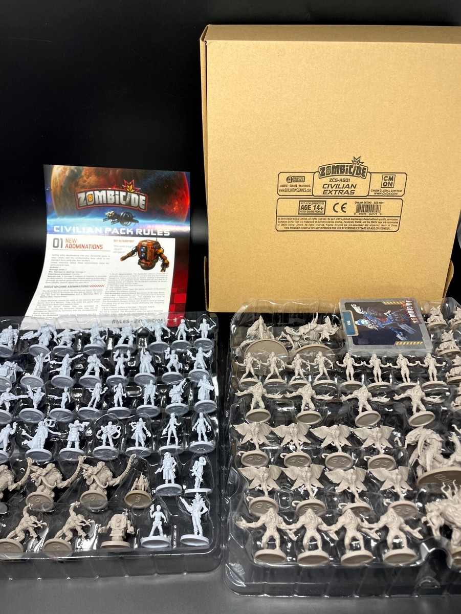 Zombicide Invader - Civilian Extras - Kickstarter Stretch Goals